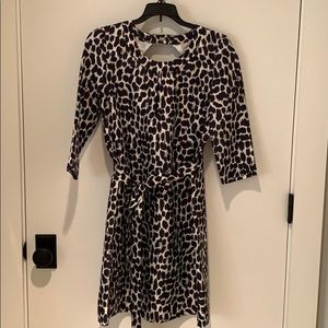 Kate Spade Belted Silk Dress